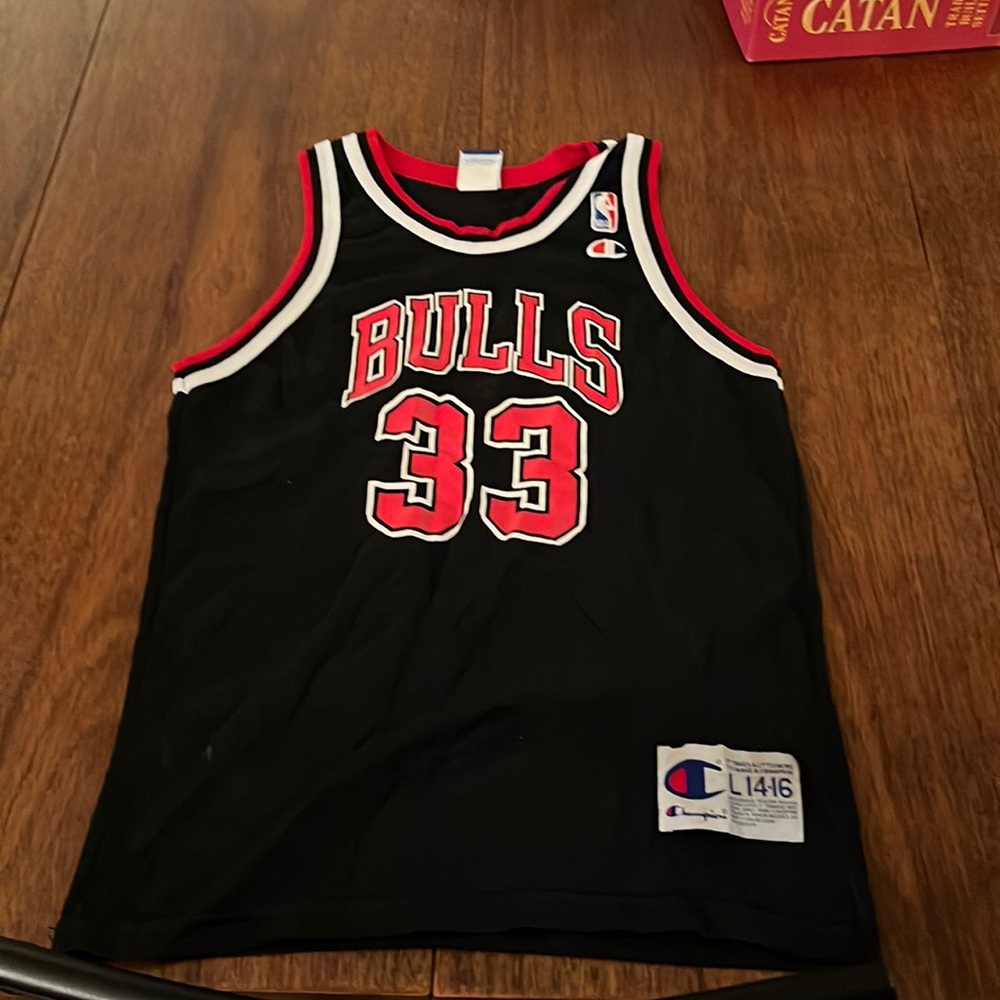 Scottie Pippen Youth L Bulls Jersey